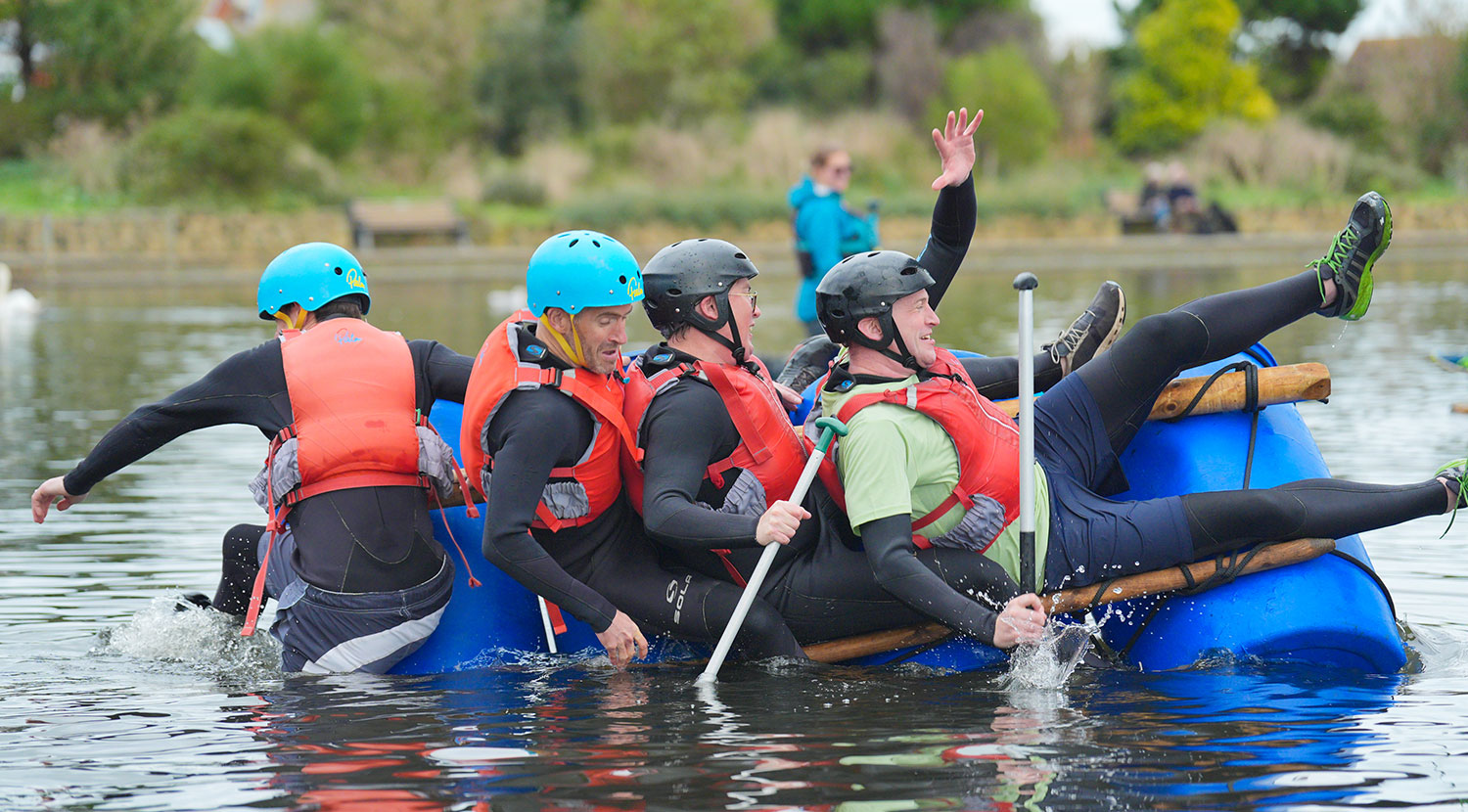 Land Promoter Rafting Away Day