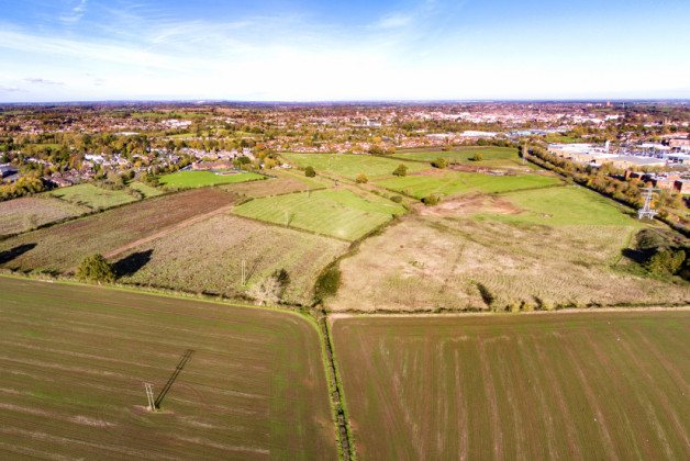 Aerial land image