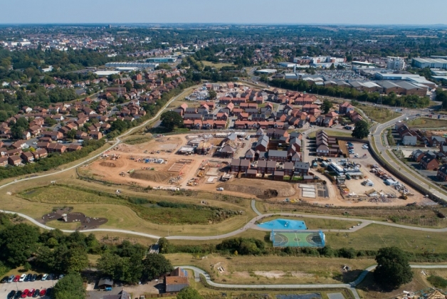 Aerial Image of Myton Green Housing